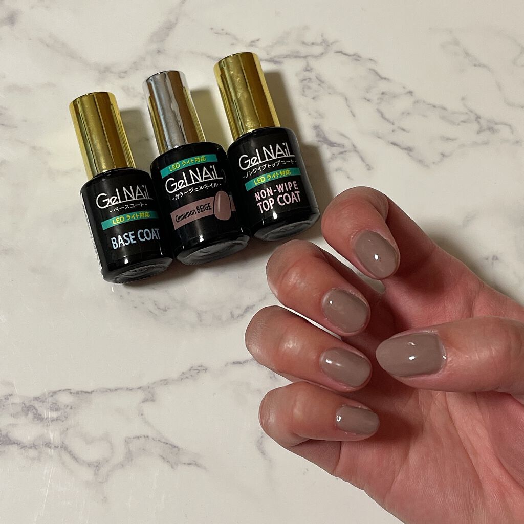 ジェルネイル（ライト対応）/セリア/ジェルネイルを使ったクチコミ（2枚目）