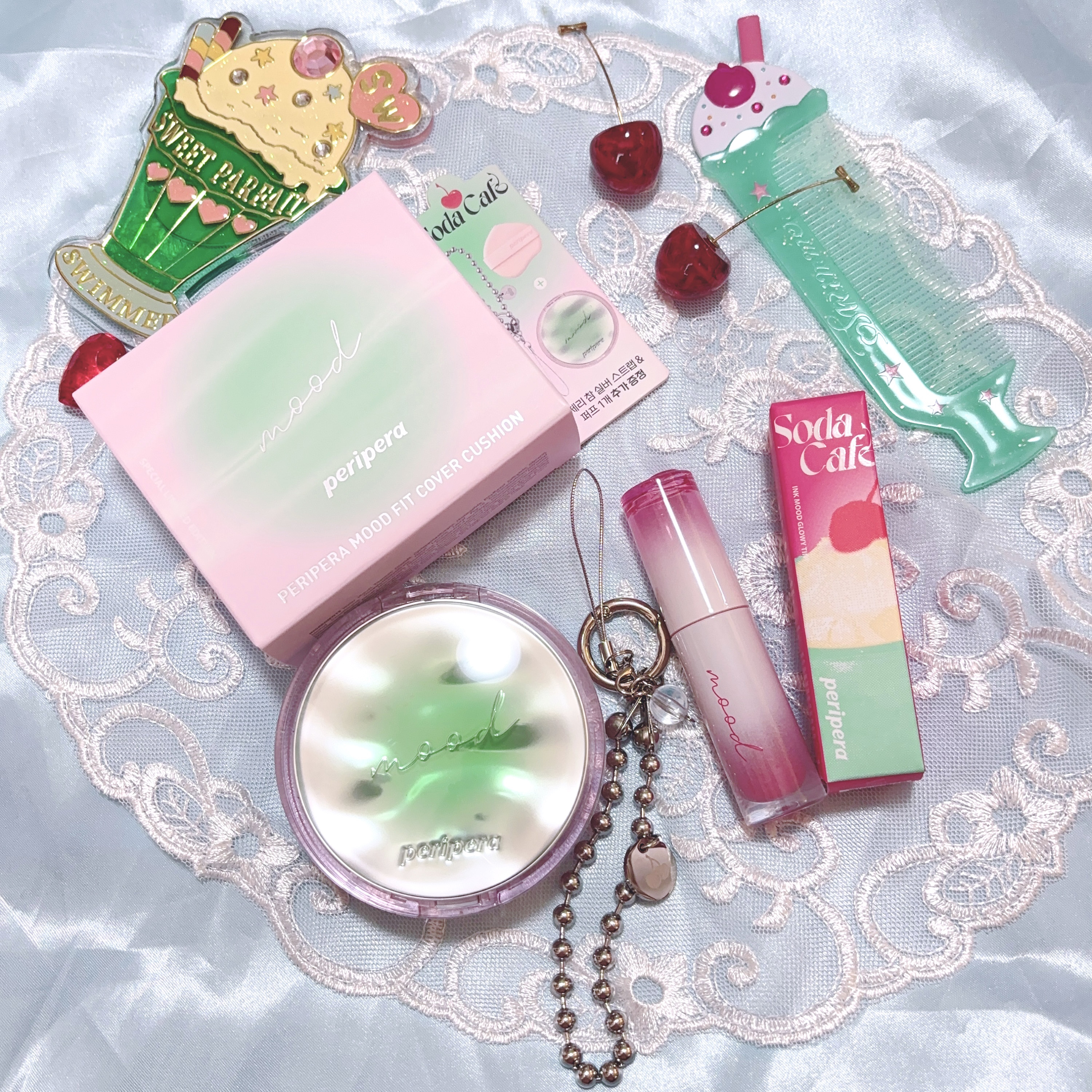 ペリペラ インク ムード グロイ ティント/PERIPERA/リップティントを使ったクチコミ（1枚目）