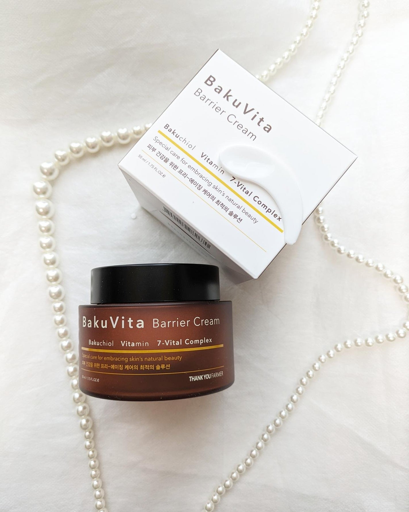 バクビタバリアクリーム/THANK YOU FARMER/フェイスクリームを使ったクチコミ(1枚目)