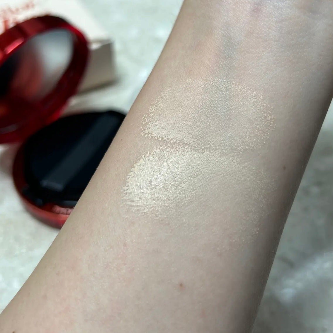 プロテーラービーベルベットカバークッション/espoir/クッションファンデーションを使ったクチコミ(3枚目)