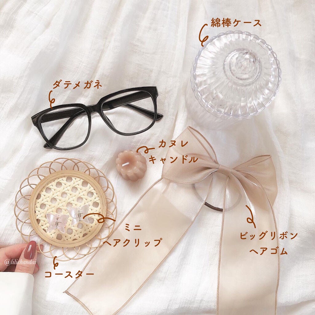 パルフェ 綿棒ケース/セリア/その他化粧小物を使ったクチコミ(2枚目)