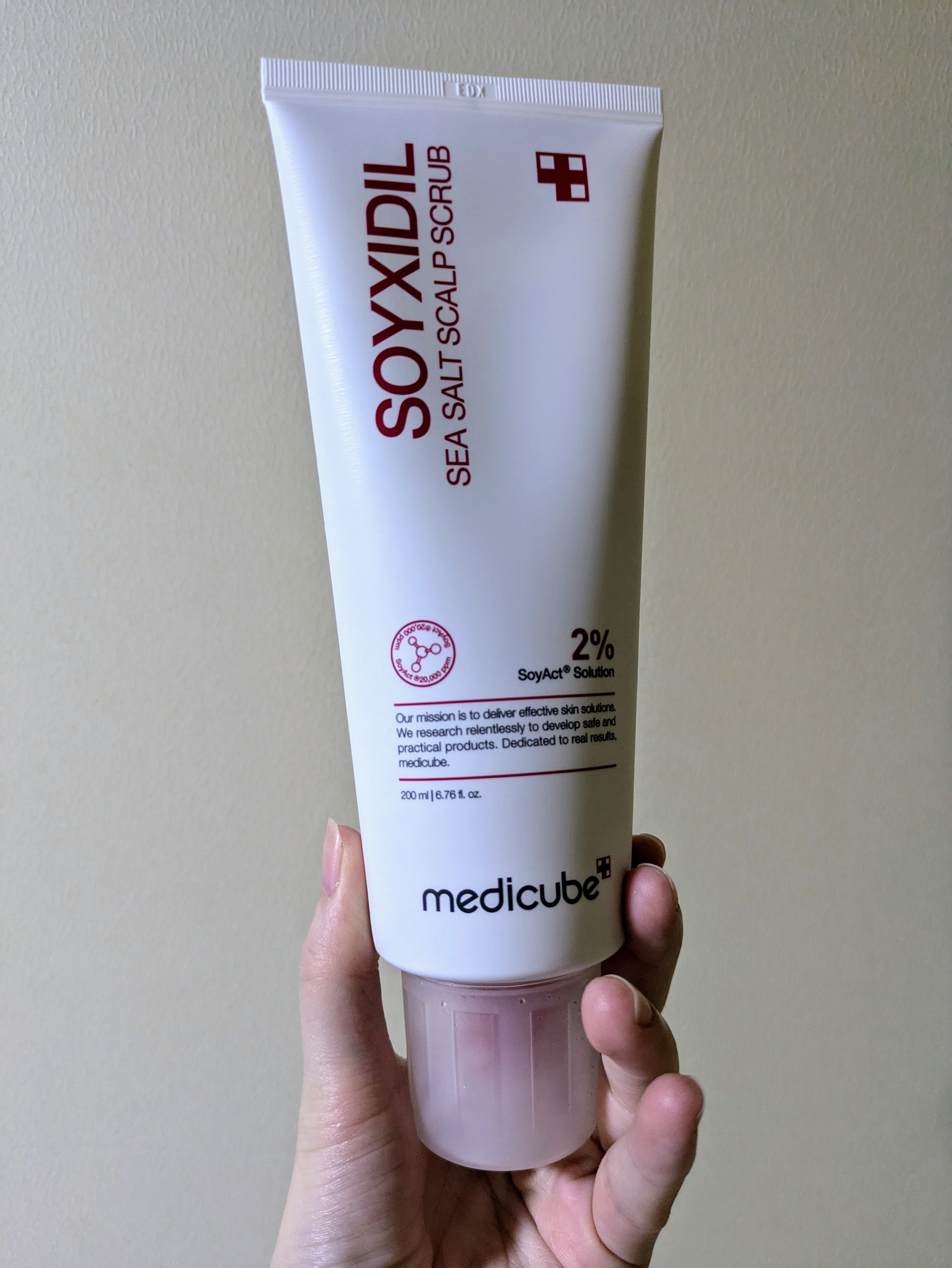 シーソルトヘッドスクラブ/MEDICUBE/ヘッドスクラブを使ったクチコミ（1枚目）