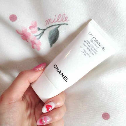 UV エサンシエル ジェルクリーム 50/CHANEL/日焼け止め・UVケアを使ったクチコミ(1枚目)