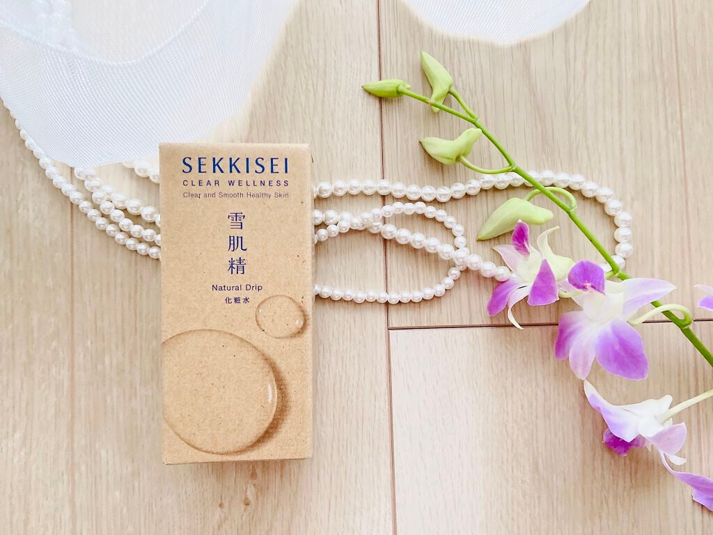 クリアウェルネス ナチュラル ドリップ/雪肌精/化粧水を使ったクチコミ(4枚目)