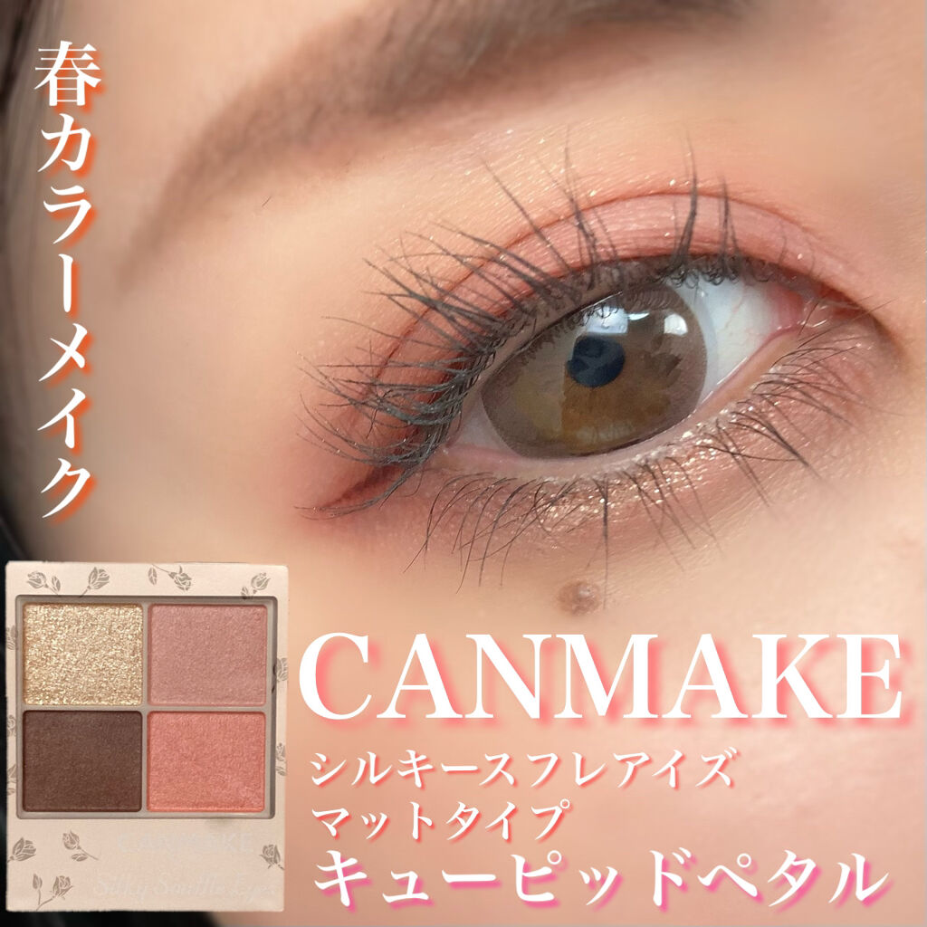 シルキースフレアイズ（マットタイプ）/キャンメイク/アイシャドウパレットを使ったクチコミ（1枚目）