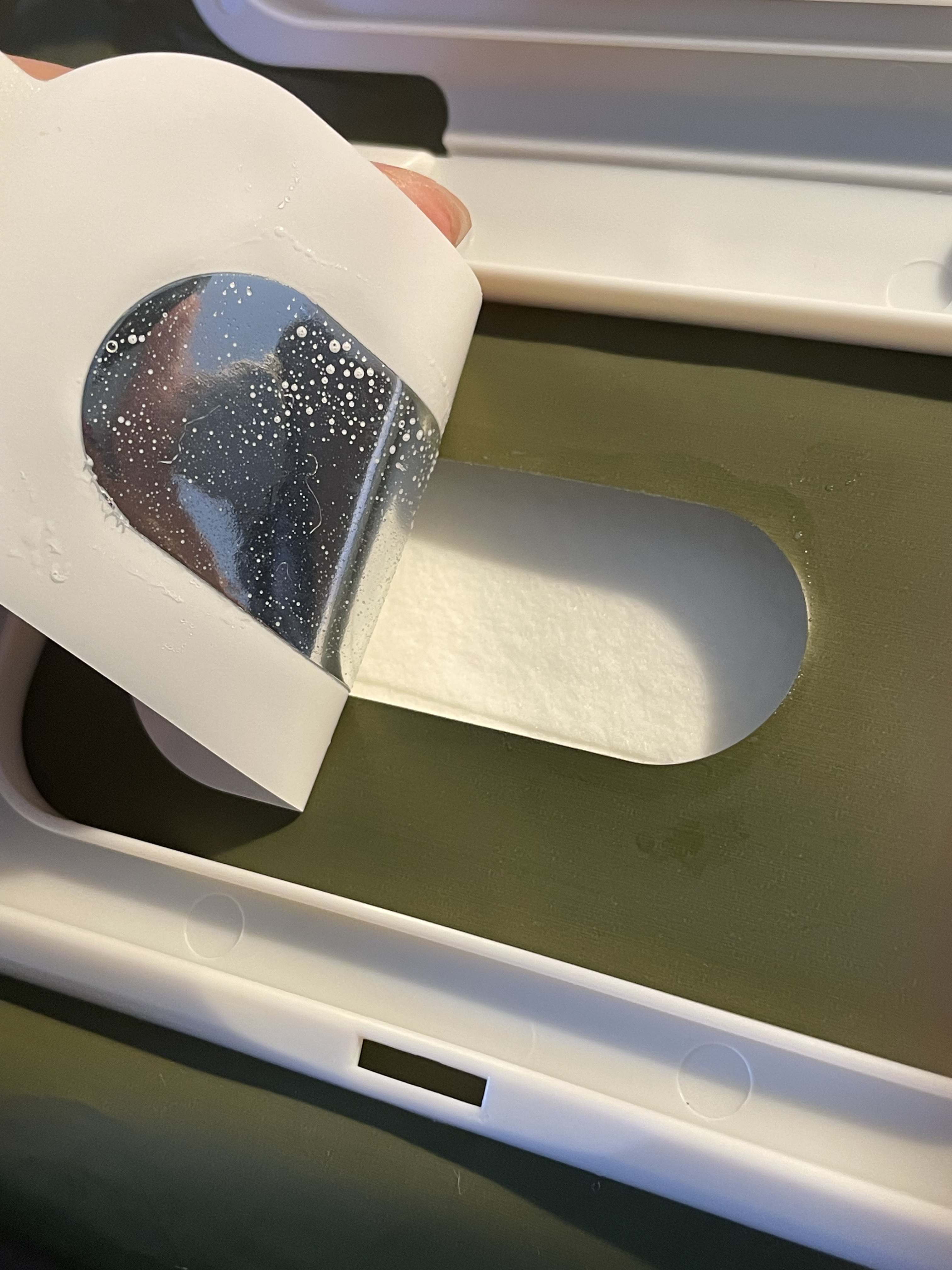 オリーブ　ビタミンE　リアル　クレンジングシート/innisfree/クレンジングシートを使ったクチコミ（3枚目）