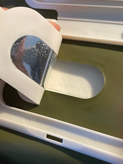 オリーブ ビタミンE リアル クレンジングシート/innisfree/クレンジングシートを使ったクチコミ(3枚目)