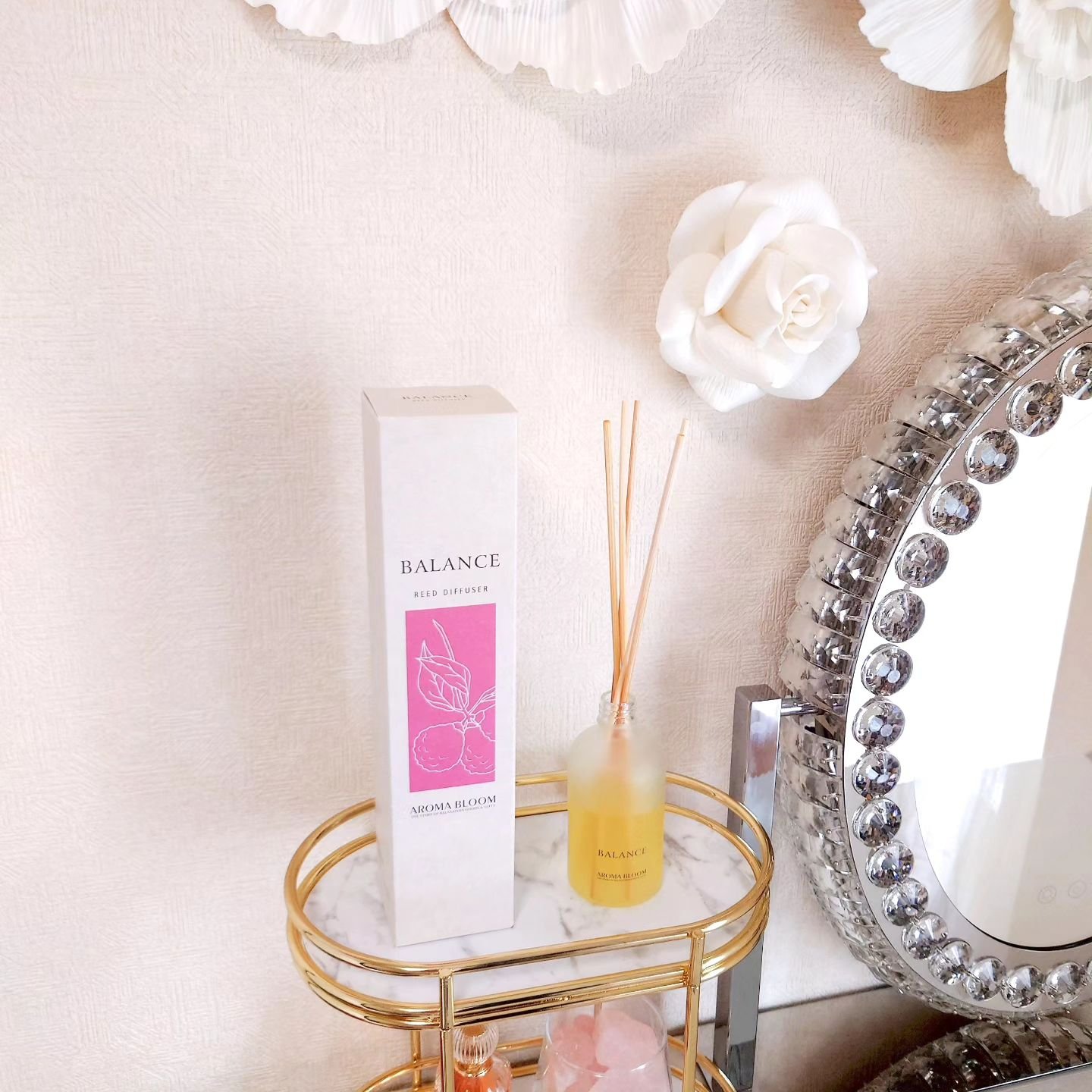 リードディフューザー サイレントムーン/アロマブルーム/ルームフレグランスを使ったクチコミ（1枚目）