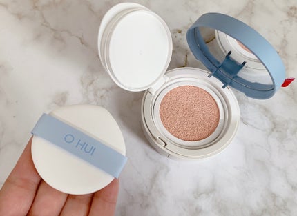 アルティメットフィット トーンアップデニムクッション/OHUI/クッションファンデーションを使ったクチコミ(3枚目)