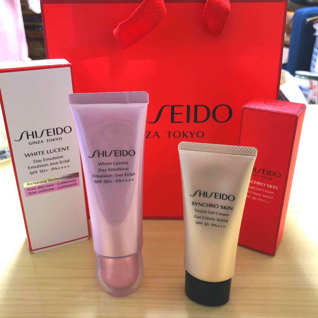 ホワイトルーセント デーエマルジョン/SHISEIDO/乳液を使ったクチコミ（1枚目）