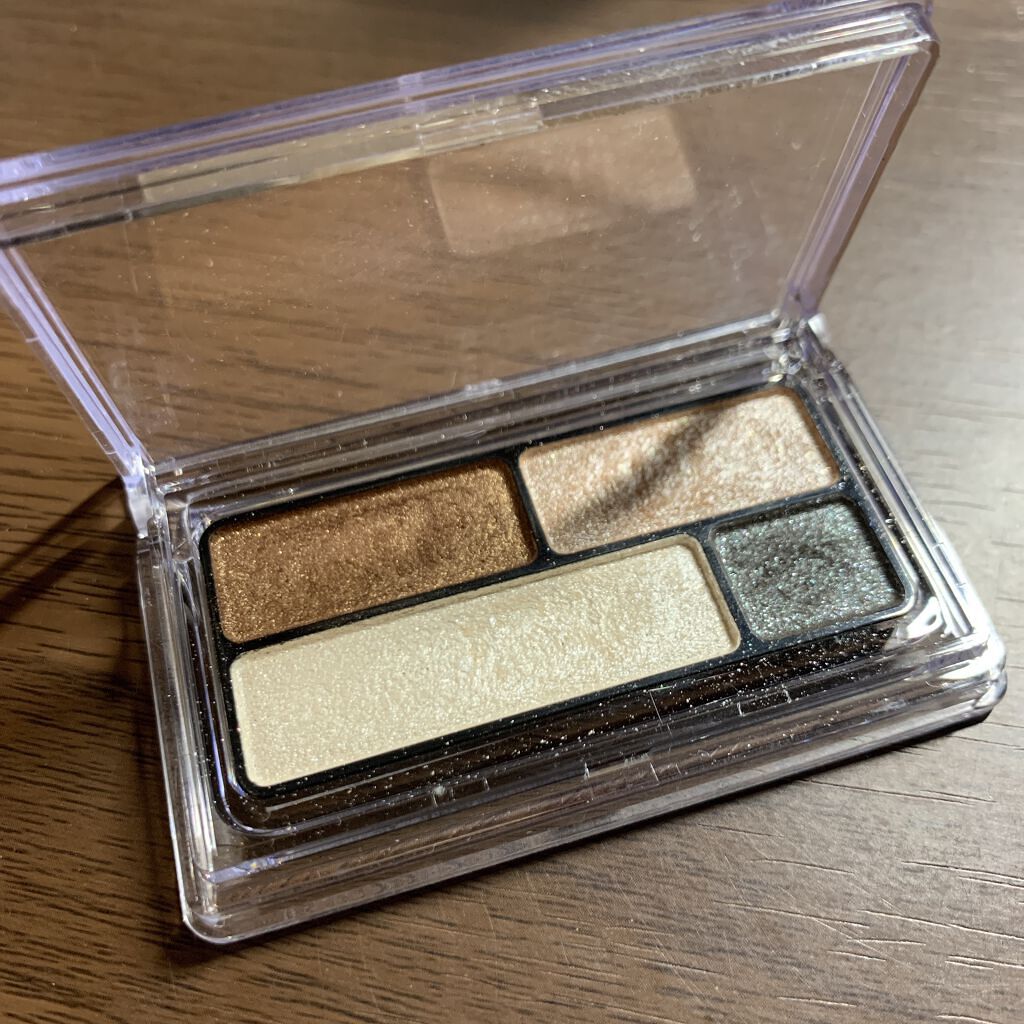 アイカラー4色タイプ ブラウン/無印良品/アイシャドウパレットを使ったクチコミ（2枚目）