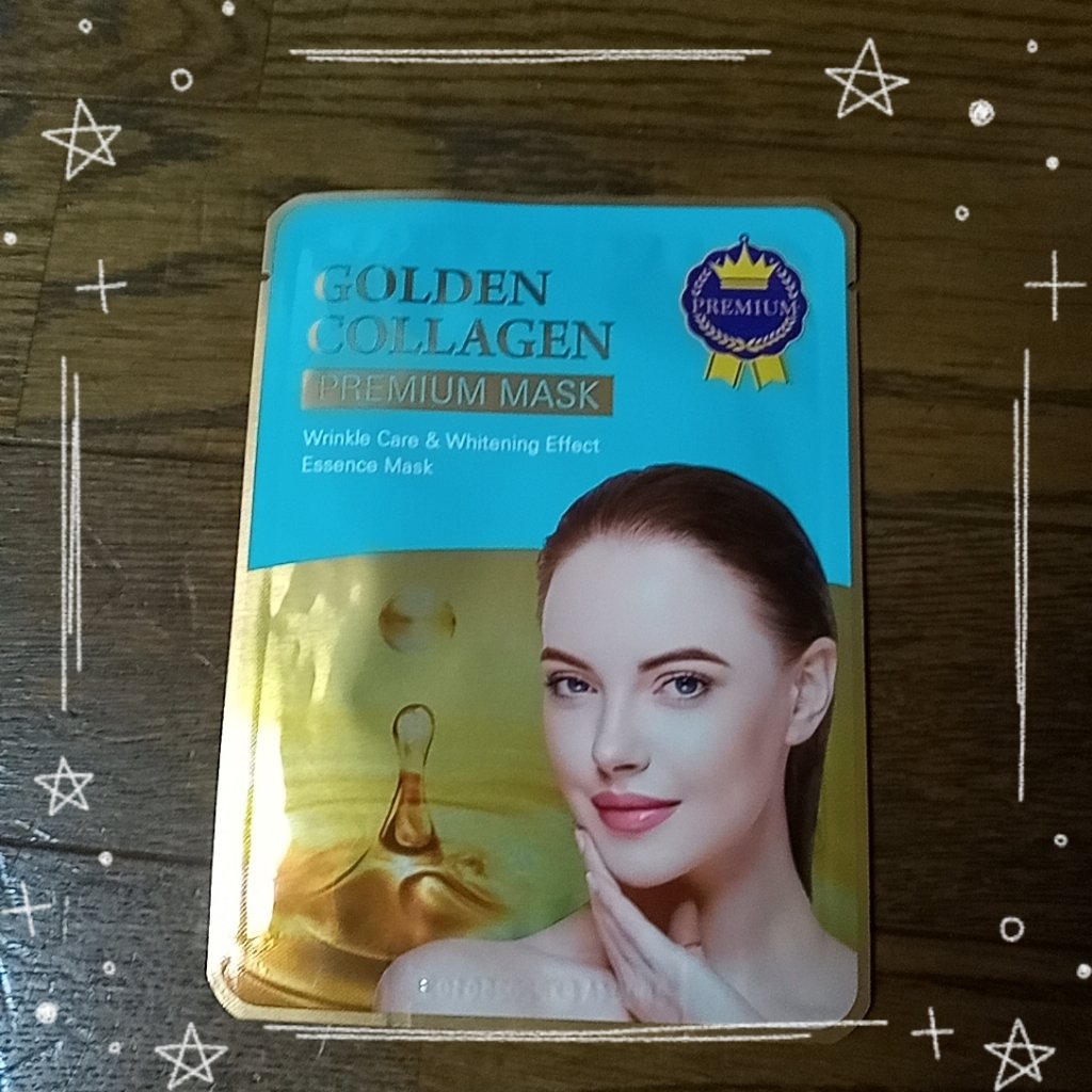 ゴールデンコラーゲンプレミアムパック/YOUUP(海外)/シートマスク・パックを使ったクチコミ（1枚目）