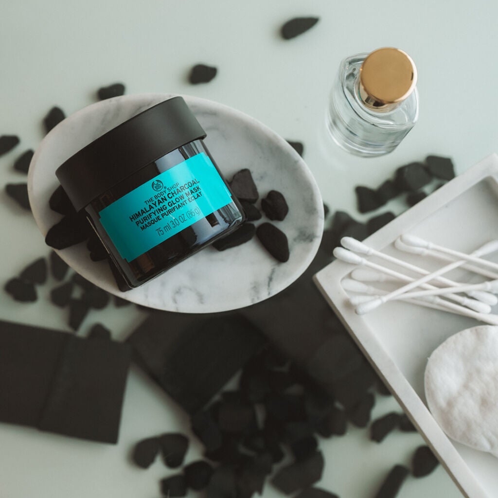 ヒマラヤン チャコール ピュリファインググロウマスク/THE BODY SHOP/洗い流すパック・マスクを使ったクチコミ(1枚目)