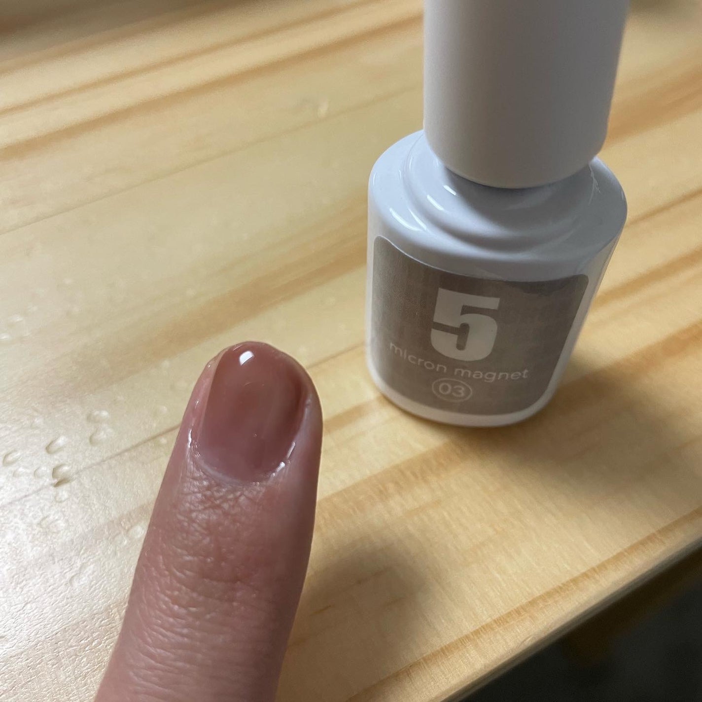 5ミクロンマグネット/ネイル工房/ジェルネイルを使ったクチコミ(3枚目)
