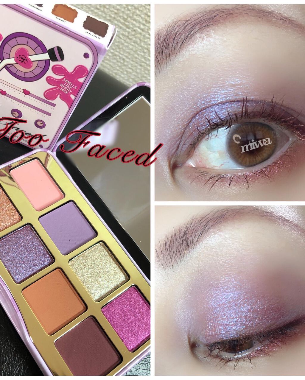  ザッツ マイ ジャム！ ミニ アイシャドウ　パレット ​/Too Faced/アイシャドウパレットを使ったクチコミ（1枚目）