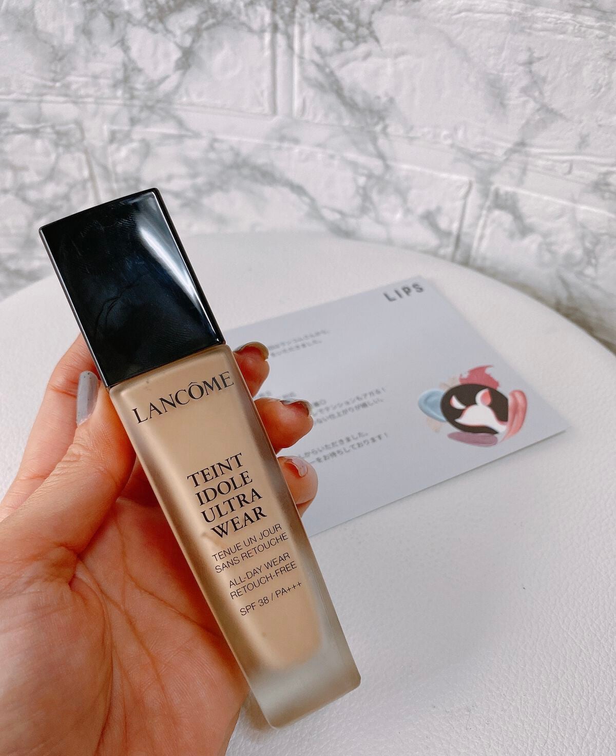 タンイドル ウルトラ ウェア リキッド/LANCOME/リキッドファンデーションを使ったクチコミ(1枚目)