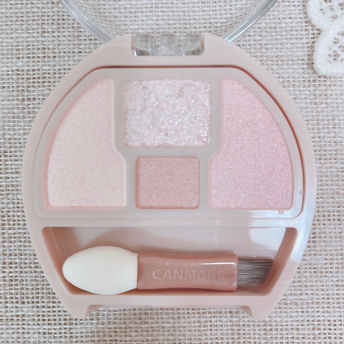 プランぷくコーデアイズ/キャンメイク/パウダーアイシャドウを使ったクチコミ(3枚目)