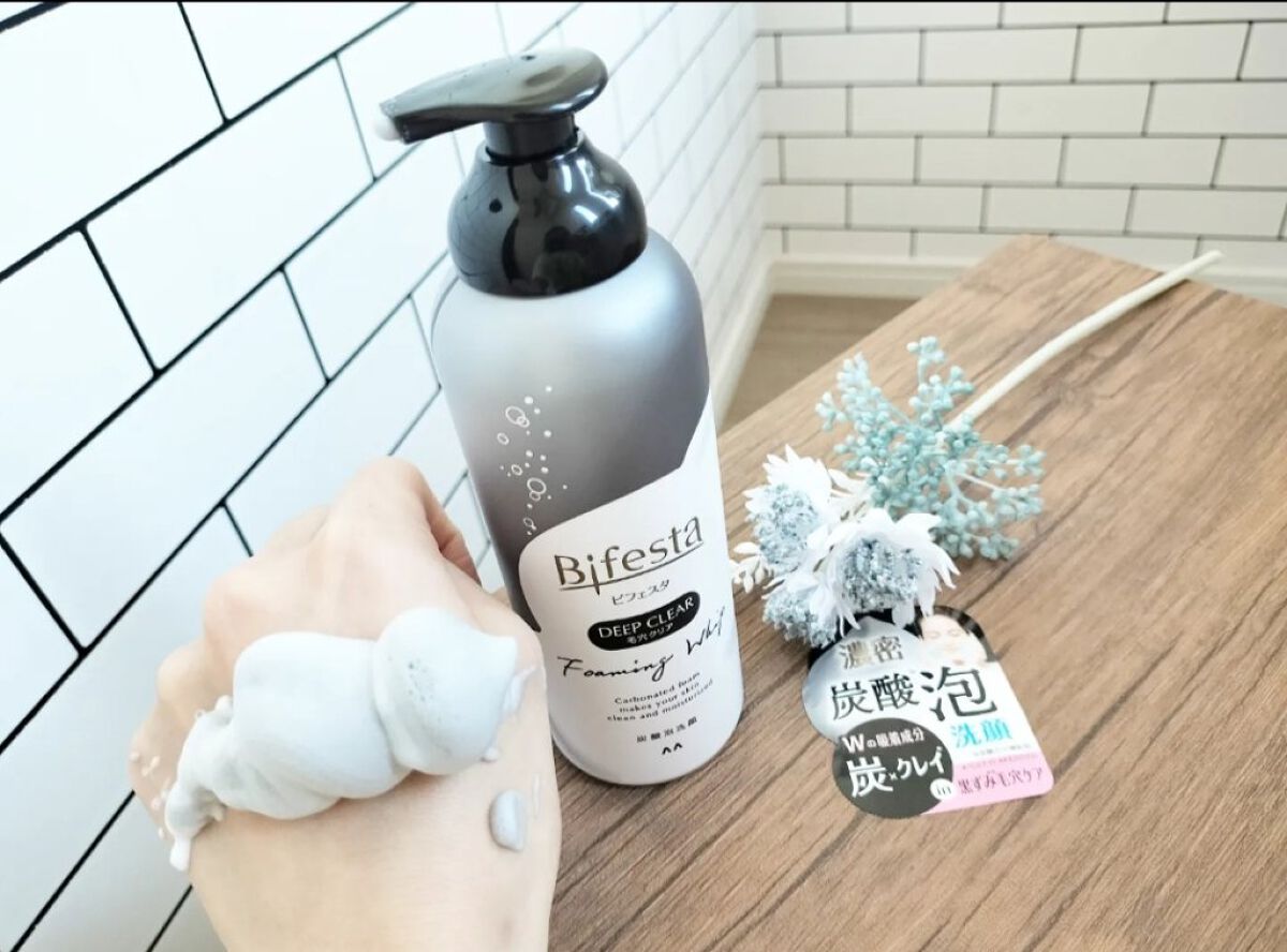泡洗顔 ディープクリア/ビフェスタ/泡洗顔を使ったクチコミ（3枚目）