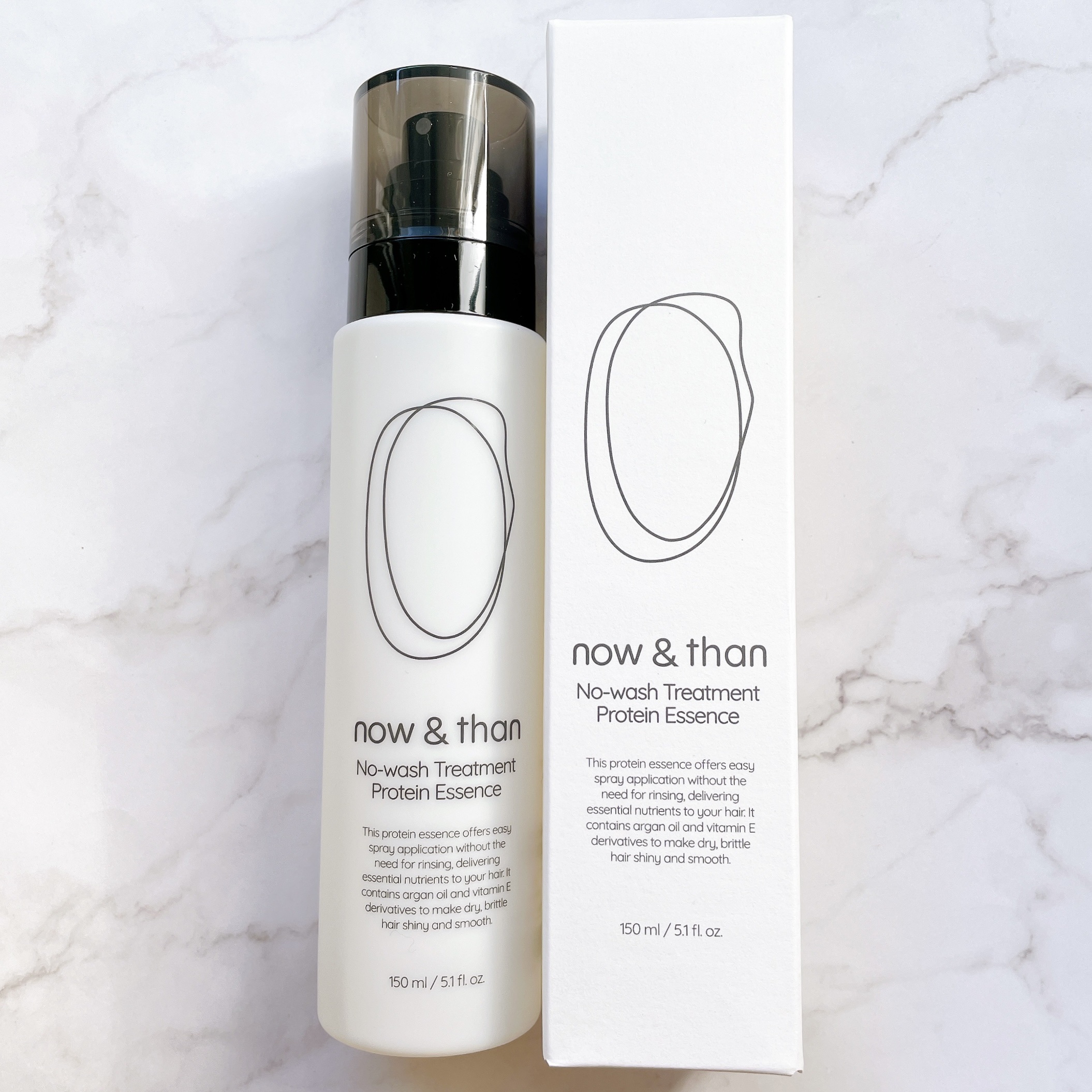 ノーウォッシュトリートメントプロテインエッセンス/now & than（ナウアンドダン）/ヘアミストを使ったクチコミ（2枚目）