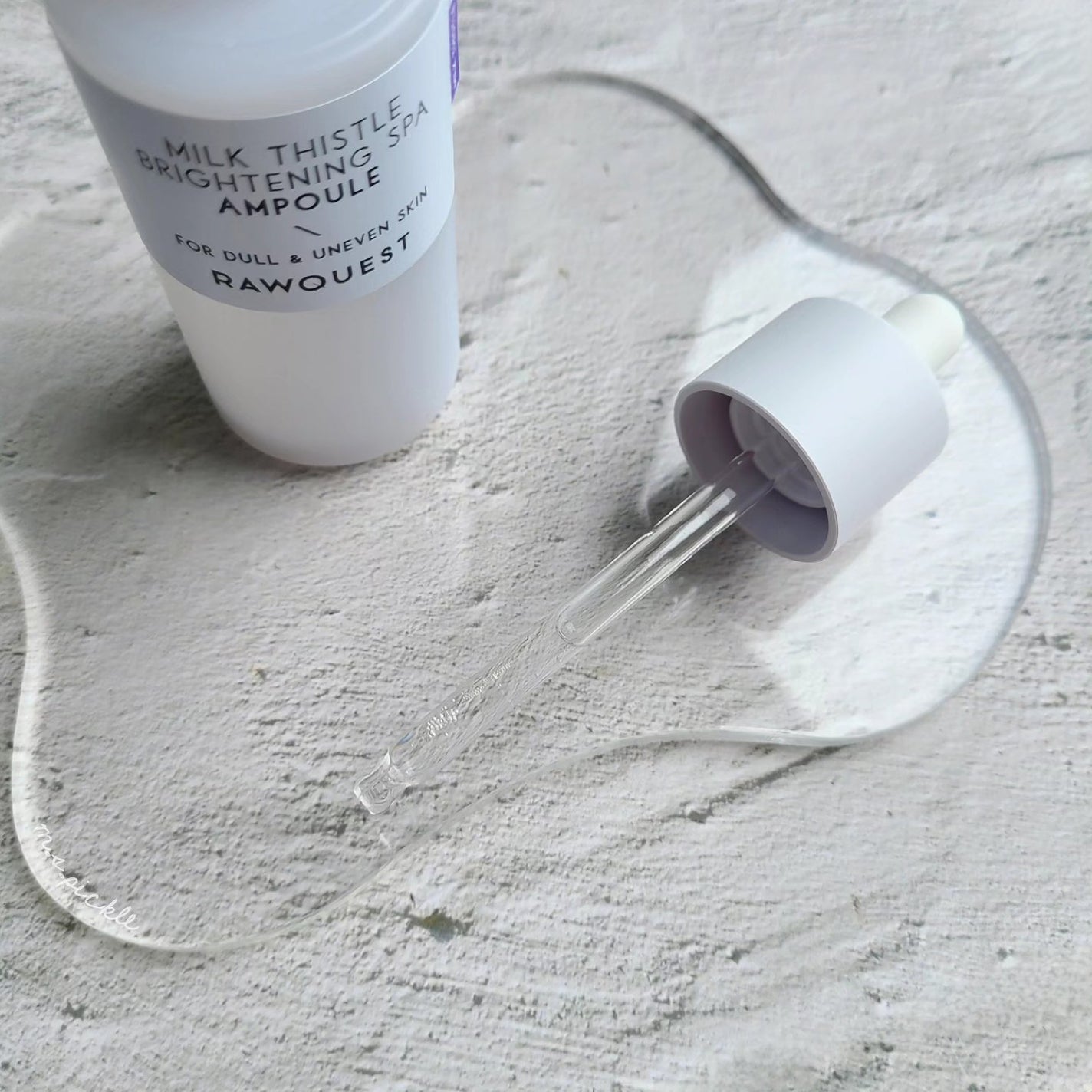 ミルクシスルブライトニングスパ アンプル/RAWQUEST/美容液を使ったクチコミ(2枚目)