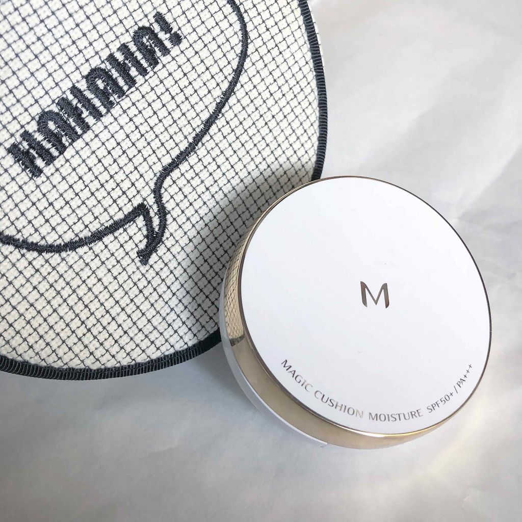 M クッション ファンデーション(モイスチャー)/MISSHA/クッションファンデーションを使ったクチコミ(1枚目)