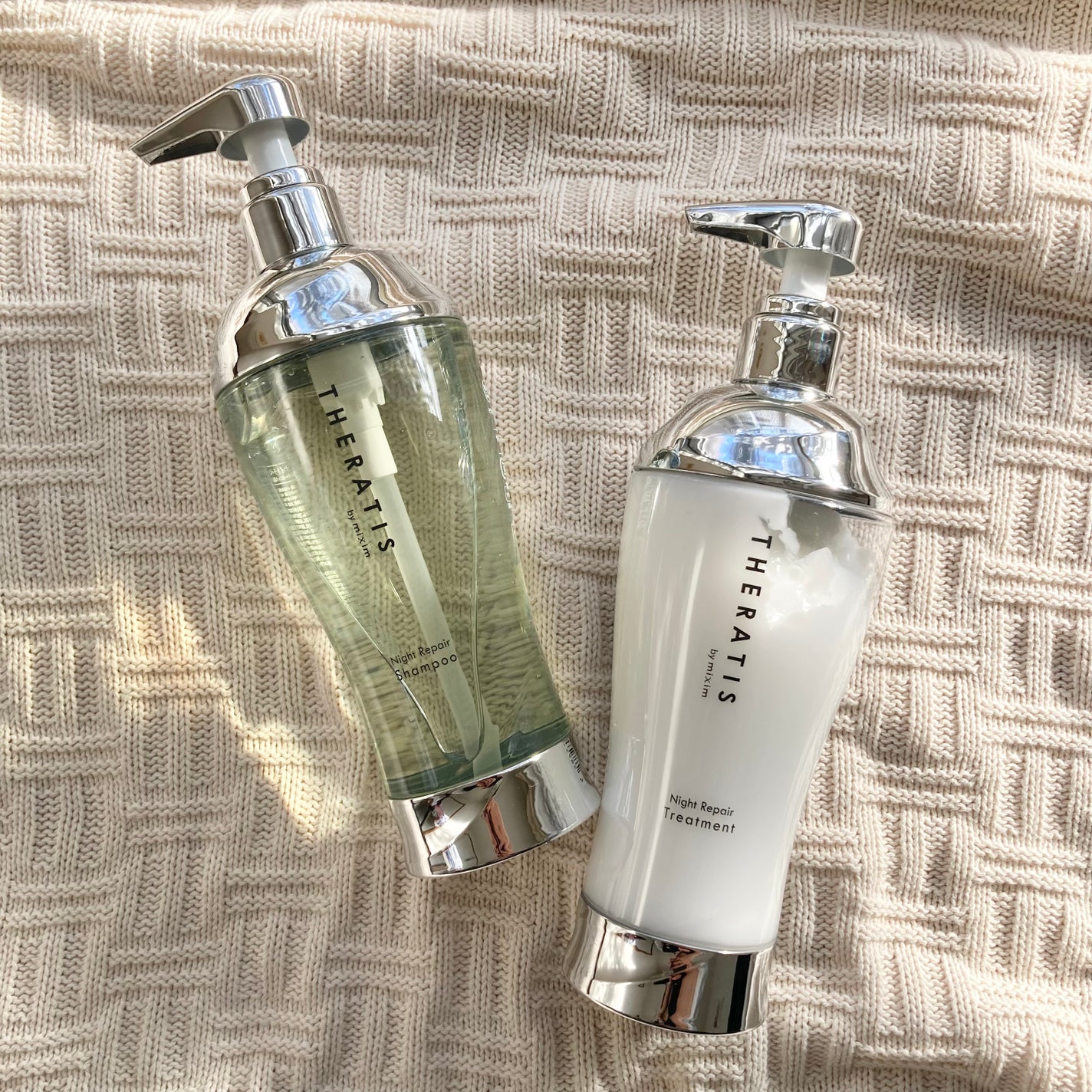 ナイトリペア シャンプー/ヘアトリートメント/THERATIS/シャンプー・コンディショナーを使ったクチコミ(1枚目)
