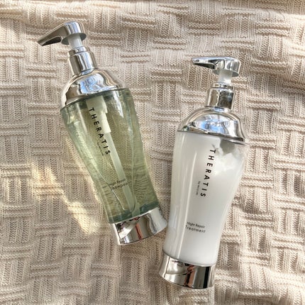 ナイトリペア シャンプー/ヘアトリートメント/THERATIS/シャンプー・コンディショナーを使ったクチコミ(1枚目)