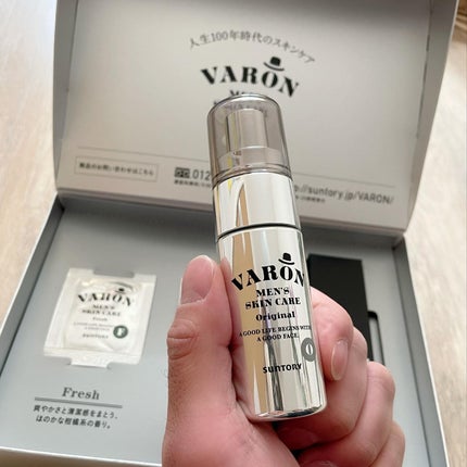 VARON オールインワンセラム/サントリーウエルネス/オールインワン化粧品を使ったクチコミ(1枚目)