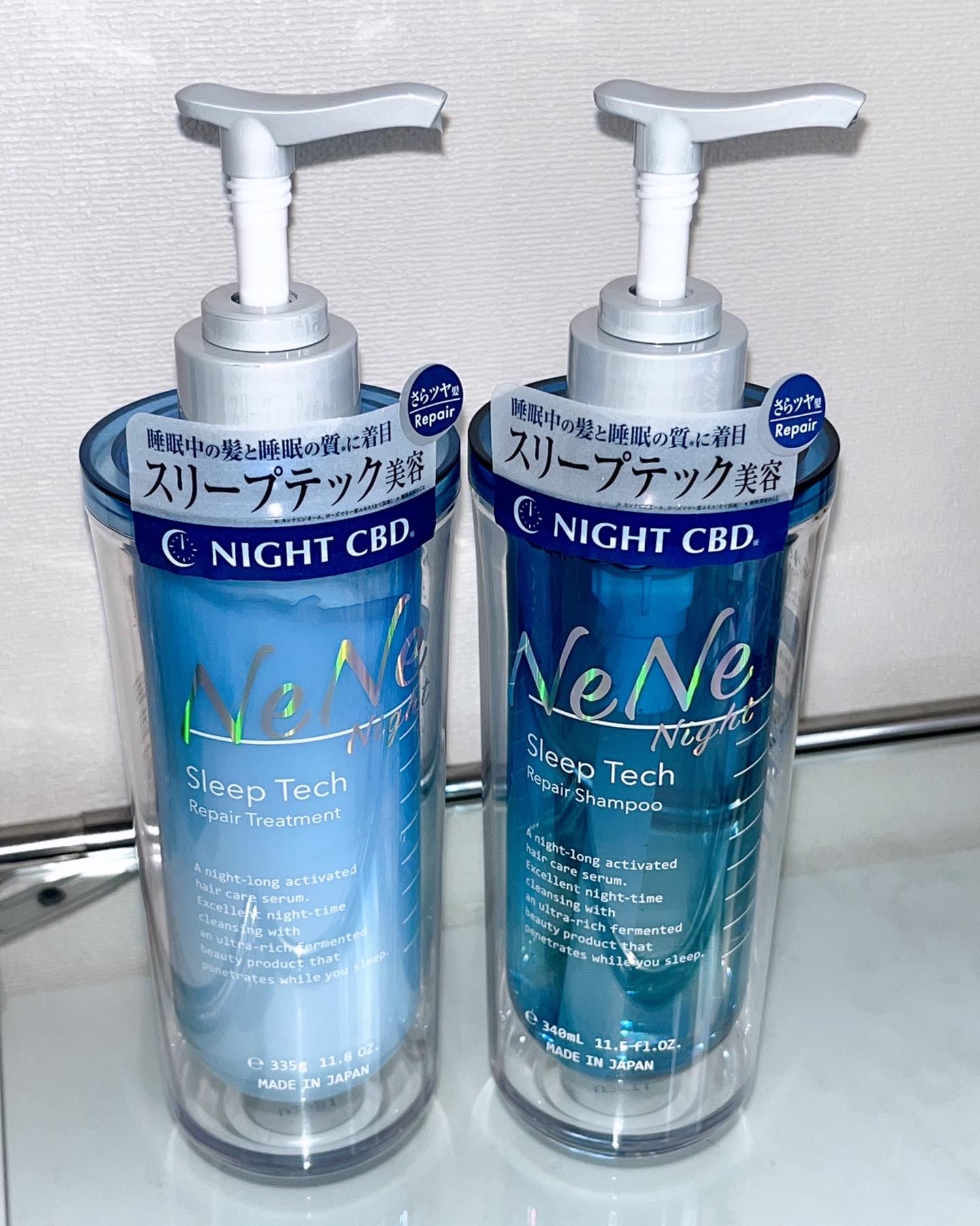 スリープテック リペア シャンプー／ヘアトリートメント/NeNe Night/市販シャンプーを使ったクチコミ（1枚目）
