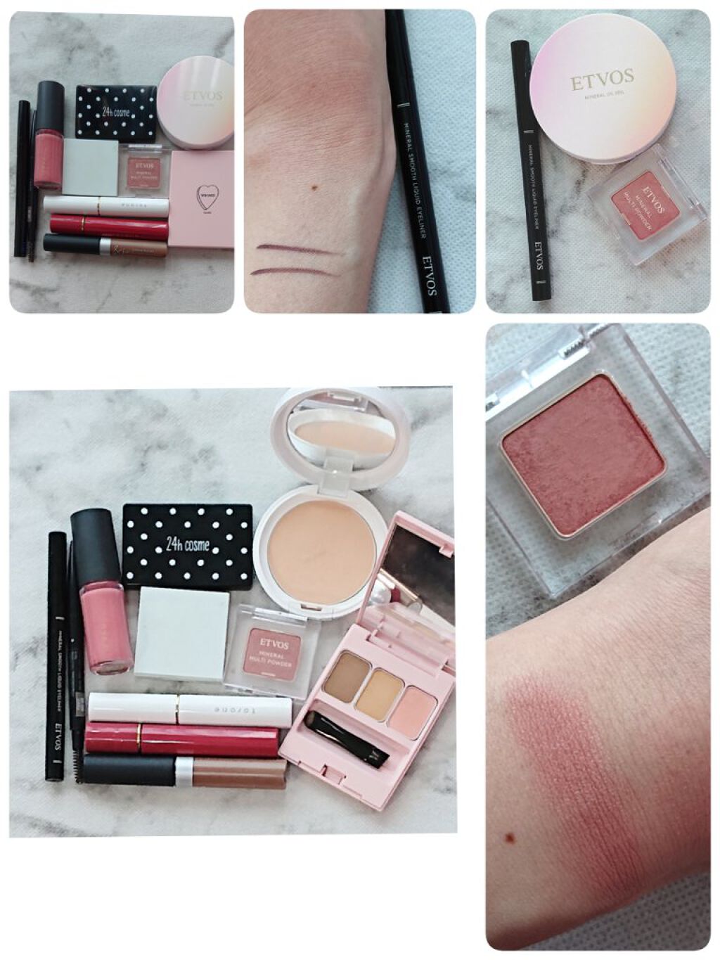 ミネラルスムースリキッドアイライナー/エトヴォス/リキッドアイライナーを使ったクチコミ（3枚目）