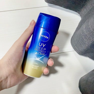 ❍ニベアUV
ディーププロテクト＆ケアジェル
.
予防美容(日やけによるシミ予防)もできる🧢
.
SPF50+／PA++++の
スーパーウォータープルーフ。
.
ジェル状でサラッと手軽に使えます😳💕
.