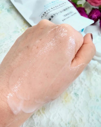 バスタイム モイストバリアクリーム/キュレル/ボディクリームを使ったクチコミ(4枚目)