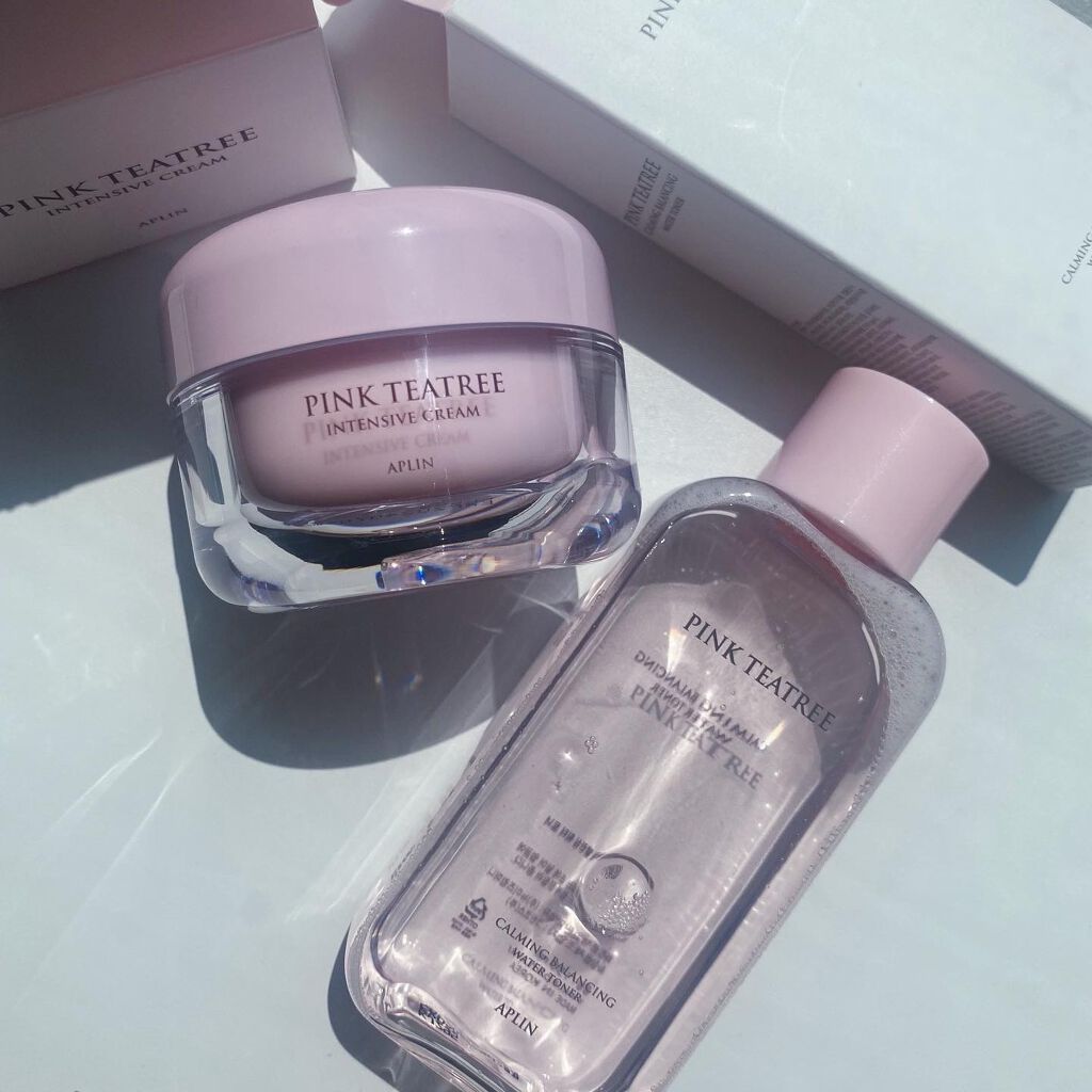 ピンクティーツリートナー/APLIN/化粧水を使ったクチコミ（1枚目）