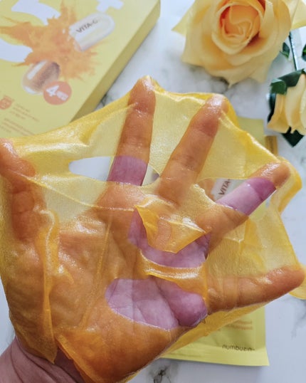 5番 白玉グルタチオンCふりかけマスク/numbuzin/シートマスク・パックを使ったクチコミ(6枚目)