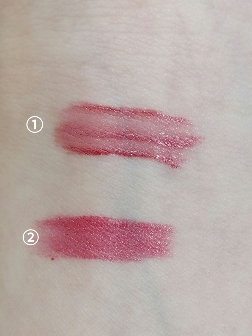 ジューシーラスティングティント/rom&nd/リップティントを使ったクチコミ（2枚目）