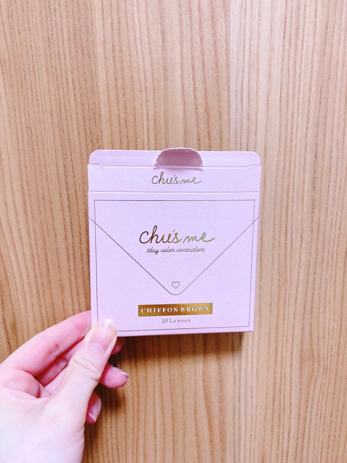 Chu's me 1day/Chu's me/ワンデー(1DAY)カラコンを使ったクチコミ(1枚目)