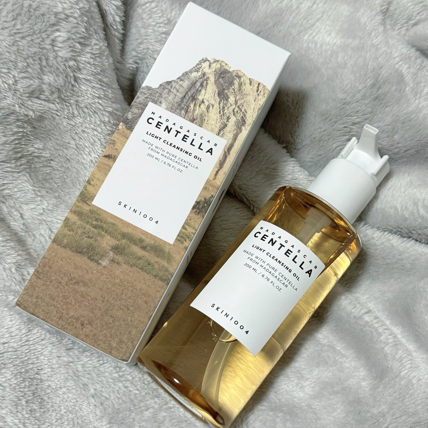 センテラ ライトクレンジングオイル/SKIN1004/オイルクレンジングを使ったクチコミ（2枚目）