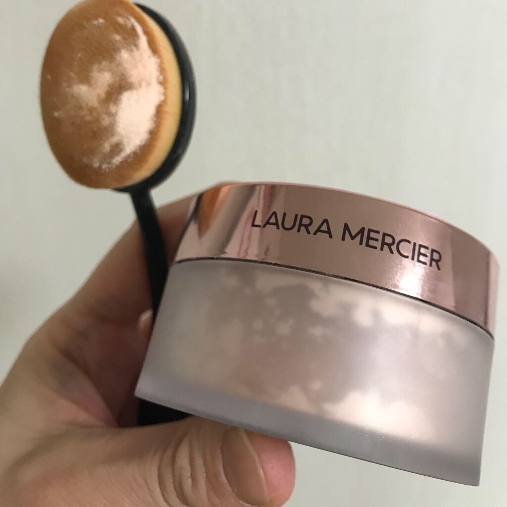 トランスルーセント ルース セッティング パウダー トーンアップ ローズ/ローラ メルシエ/ルースパウダーを使ったクチコミ(6枚目)