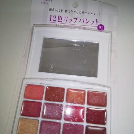 12色 リップ パレット/LOUJENE/口紅を使ったクチコミ(5枚目)