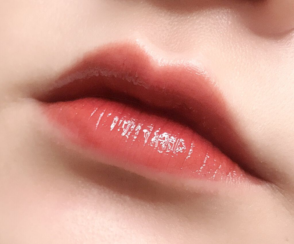 ジューシーラスティングティント 13 イートドトリ(EAT DOTORI)/rom&nd/リップティントを使ったクチコミ（2枚目）