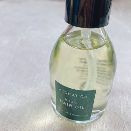 リチュアルヘアオイルラベンダー&パチョリ/AROMATICA/ヘアオイルを使ったクチコミ(5枚目)
