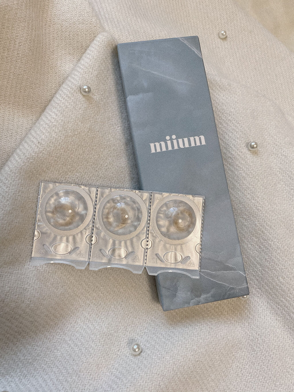 miium 1day/miium/ワンデー（１DAY）カラコンを使ったクチコミ（2枚目）