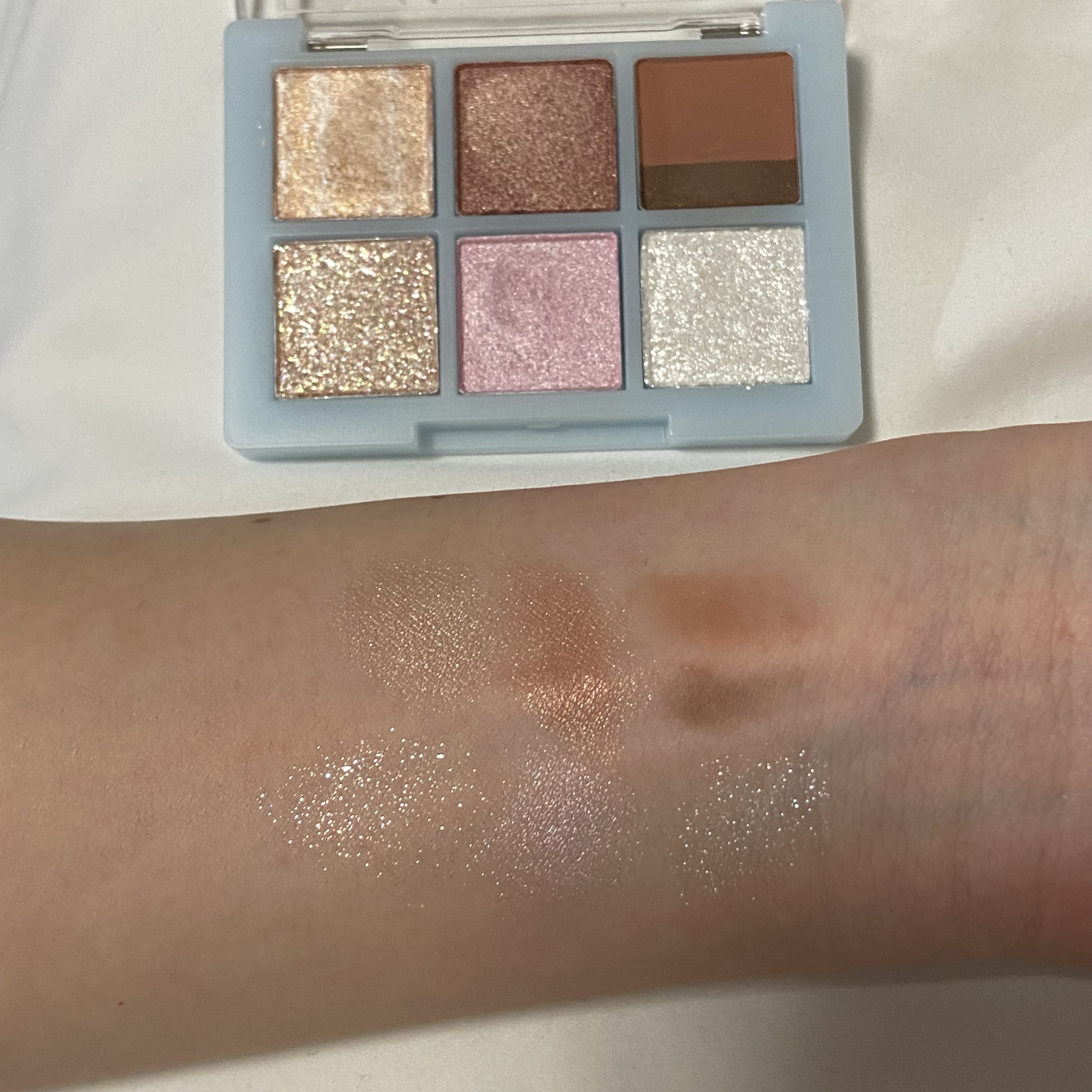 THE アイパレR 103 ハッピーエディション【新】/b idol/アイシャドウパレットを使ったクチコミ（2枚目）