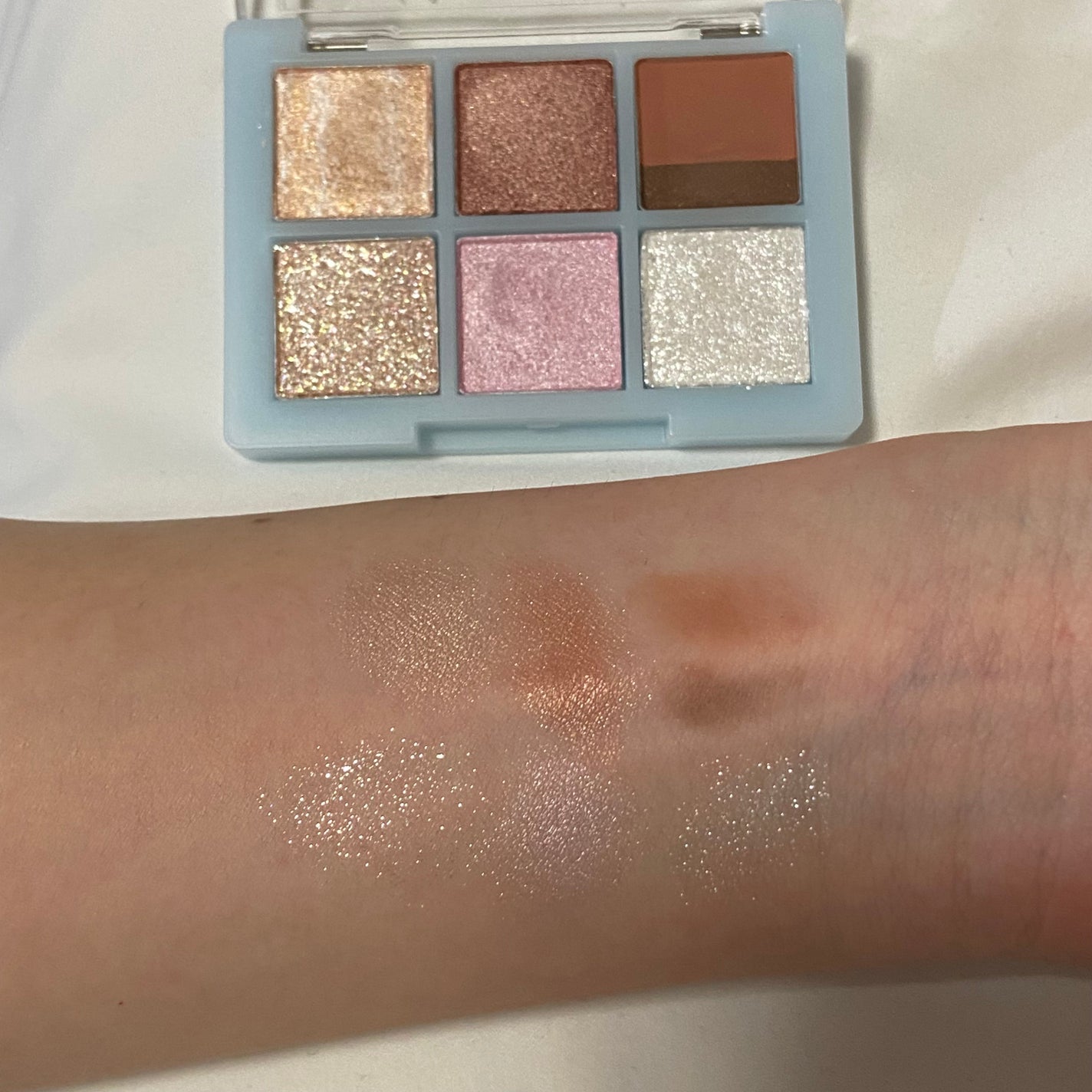 THE アイパレR/b idol/アイシャドウパレットを使ったクチコミ(2枚目)