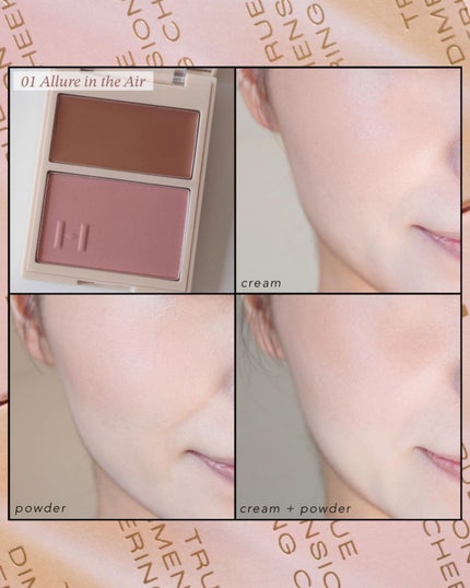 トゥルーディメンションレイヤリングチーク/hince/パウダーチークを使ったクチコミ(7枚目)