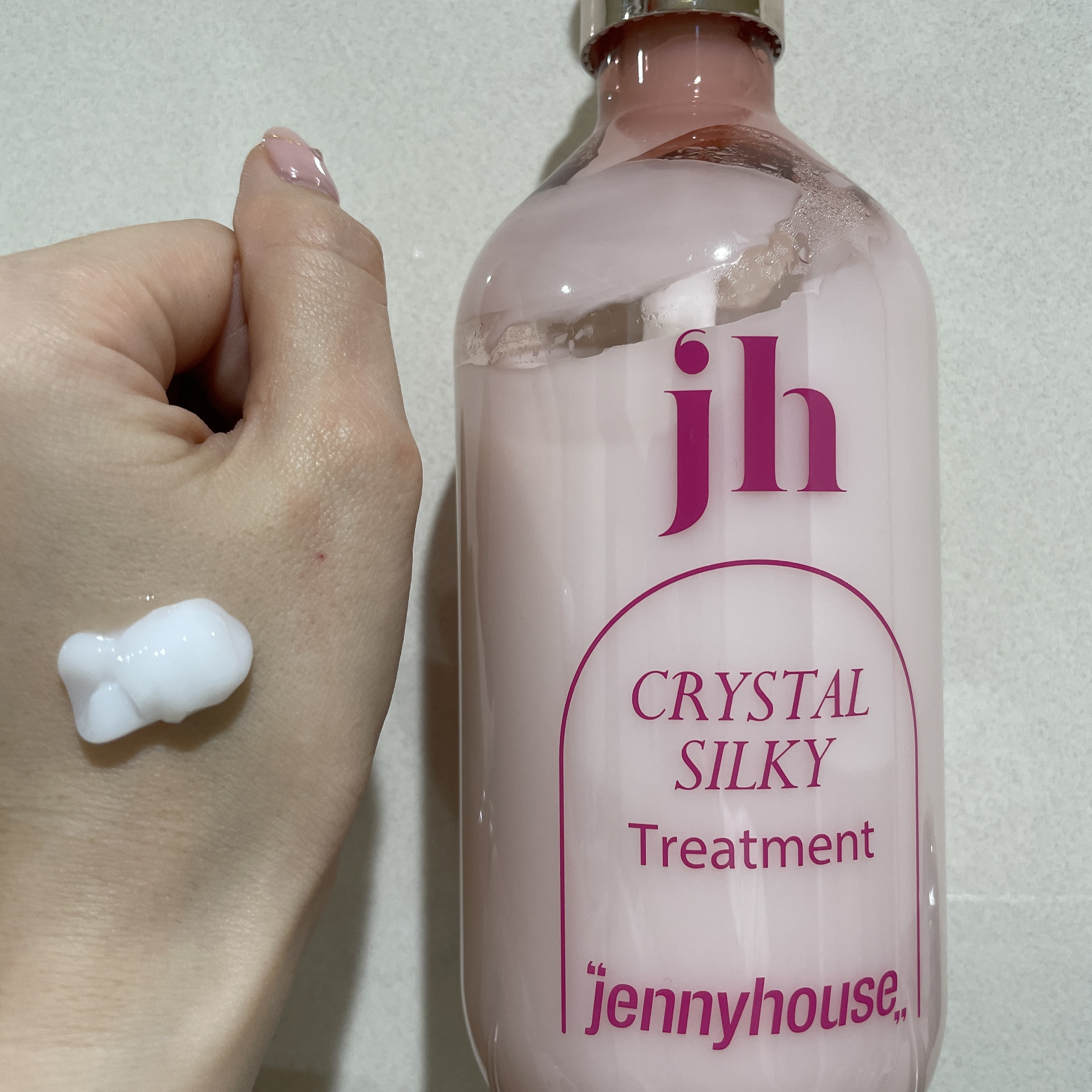 クリスタル シルキー シャンプー/トリートメント＜サラサラ＞/jenny house/シャンプー・コンディショナーを使ったクチコミ（3枚目）