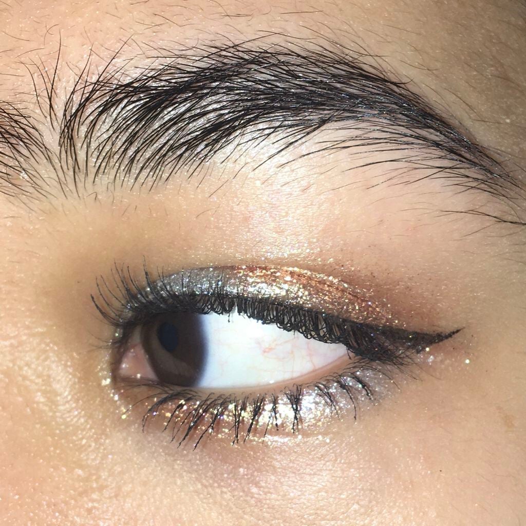 mei on LIPS 「前もやったことあるメイクをやり直し金と銀ただ写りがあまり良くな..」(3枚目)