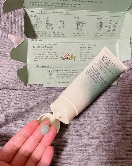 メデュラ マテリアルジャーニー ボタニカルヘッドスクラブ/MEDULLA/頭皮ケアを使ったクチコミ(4枚目)