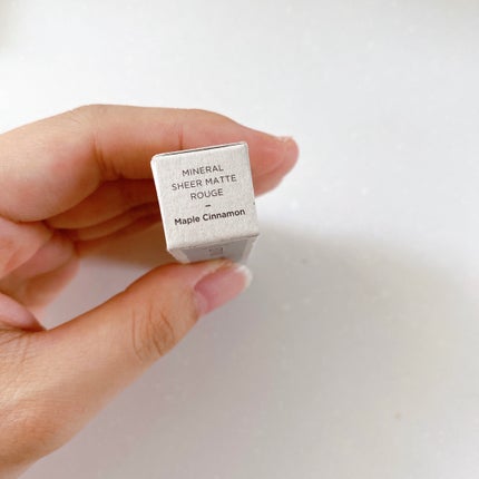 ミネラルシアーマットルージュ メープルシナモン(限定)/エトヴォス/口紅の画像