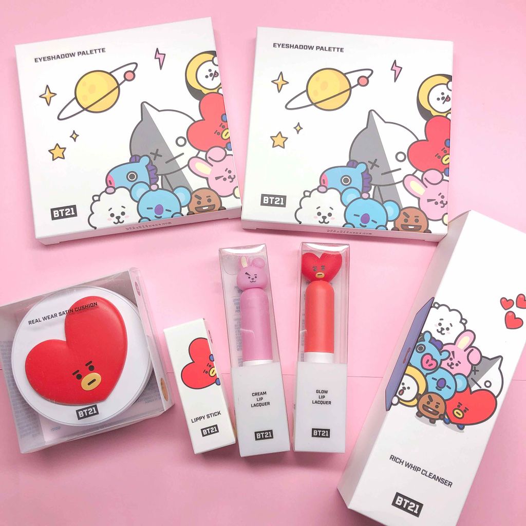 BT21 × VT Cosmetic リッピースティック/VT/口紅を使ったクチコミ(1枚目)